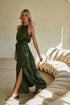 Ivy Tropics Yucca Halter Maxi Dress